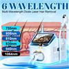 MYOSLIM Macchina Professionale 2in1 per Epilazione Permanente Indolore a Diodo Laser 6 Onde 808 e Rimozione Tatuaggi Picosecondi 6000W