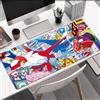 Potdemiel Tappetino per mouse Kawaii P-Pokemon Gamer Latios 35x60CM, tappetino da scrivania grande per ufficio, tappetino da gioco per computer, regalo XXL