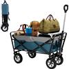 Eugad Carrello Pieghevole EUGAD in Oxford 600D con Maniglia/Ruote, Carrello da Picnic e Spiaggia Pieghevole per Giardino e Attività all'Aperto