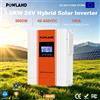 POWLAND Inverter Solare Ibrido Off-Grid POWLAND 3.6KW 24V 230VAC 5000W PV 500VDC MPPT 100A Onda Pura WIFI BMS