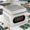 DWiusty Piastra Riscaldante Digitale da 500W con Controllo 0-400 ° Stazione di preriscaldamento elettrica C multi-misura 100/150/300mm per saldatura e rilavorazione di circuiti stampati