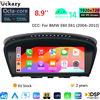 Ucyazy Autoradio Android 14 con Snapdragon 665 per BMW Serie 5 E60 E61 E62 E63 E90 E91 CIC CCC, Schermo Multimediale, Navigazione GPS, Unità di Controllo con CarPlay