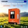 POWLAND Regolatore di carica solare POWLAND MPPT 12V 24V 48V con regolazione automatica della tensione e display LCD per la ricarica di batterie e pannelli solari