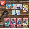 Bandai Raro Dragon Ball Duello To The Future Kuji 2024 Arte Board Set Di 8 Dal Giappone