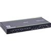 Inline Switch HDMI 4 slot con audio disaccoppiato, HDMI 2.1, eARC, 8K@60Hz, 4K@120Hz, SPDIF, jack e telecomando IR, CEC, EDID, 57885A