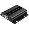 Digitus HDMI PoE IP Extender Receiver per DS-55353 - UHD 4k 60Hz - HDMI 2.0 - portata fino a 120 m - unità ricevente - punto-multipunto - CAT 6 - nero