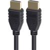 PremiumCord Cavo HDMI 2.1 M/M Ad Altissima velocità 8K, 48 Gbps con Ethernet, Compatibile Video 8K A 60 Hz, Deep Color, 3D, eARC, HDR, 3X Schermato, Connettori Placcati Oro, Nero, 1,5 m