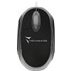 TECHMADE MINI MOUSE OTTICO USB 800 DPI NERO