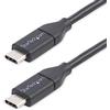 StarTech Cavo USB-C 3m, Ricarica e Sincronizzazione PD 60W, Nero (USB2CC3M) | Cavo USB 2.0 3A, Ideale per Laptop, Smartphone e Tablet, Connettore Reversibile
