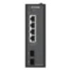 D-Link DIS-210G-06 switch di rete Gestito L2/L3 Gigabit Ethernet (10/100/1000) Guida DIN Nero [DIS-210G-06]