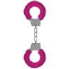 Ouch! Manette per Bondage da Principianti con Pelo, Rosa