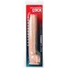 Doc Johnson Dildo Grande Dick Rambone Cock Bianco, Colore: Carne (Bianco)