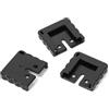 Ruimou 3Pcs Hot Shoe Mount Foot Case Compatibile Con La Porta MI SONY Godox X2S X3S Xpros XproIIS V1S V1proS Etc