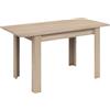 Habitdesign 13Casa Polloc R3 Tavolo Allungabile, 140 x 90 x 78 H Cm, Rovere, Melamina