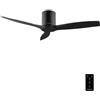 Cecotec Ventilatore da Soffitto Energysilence Aero 5400 Classic Black&blac. | Motore DC 40W, 3 Pale, 6 Velocità, con Telecomando, Timer Fino A 8h, Modalità Inverno/Estate