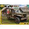 ZVEZDA Modellino Camion Dodge Wc-54 Ambulanza Edition Speciale ZVEZDA 3711p 1:3 5