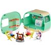 HASBRO Peppa Pig Camper Playset Con 3 Personaggi