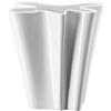 ROSENTHAL Flux Vaso da Fiori 26cm Porcellana Bianco