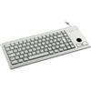 CHERRY Compact-Keyboard G84-4400 - Tastatur - PS/2 - Englisch - Hellgrau (G84-4400LPBEU-0)