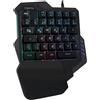 LogiLink Gioco illuminato con una sola mano - Tastatur