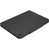 Logitech Rugged Folio - Custodia con tastiera e folio - Connettore Apple Smart - QWERTZ - Svizzera - per Apple iPad da 10,2 pollici (7a generazione, 8a generazione, 9a generazione)
