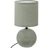ATMOSPHERA CREATEUR D'INTERIEUR Atmosphera - Lampada a sfera Timeo - arenaria - verde cachi H25 cm