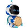 Paladone Astro Bot Salvadanaio - Salvamonete Interattivo da 18 cm con Effetti Sonori, Salvadanaio a Forma di Maiale Alimentato a Batteria per Bambini e Gamer | Paladone