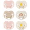 Tommee Tippee Succhietto Anytime, 0-6 mesi | confezione da 6 succhietti simmetrici, senza BPA