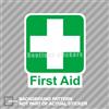 Stickify Adesivi PVC Auto Moto Kit Primo Soccorso Estintore Antincendio a Bordo