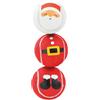 FIT AND FUN Fit+Fun Gioco Cane Set Palline Da Tennis Natalizie 3PZ