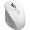 INFINMIND Mouse wireless, Multi-Dispositivo Bluetooth, ricevitore USB 2.4G e doppio Bluetooth, rotella di scorrimento 4 direzioni silenzioso per computer, laptop, PC, MacBook, iPad (Bianco)