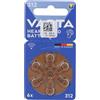 Varta Batterie Per Apparecchi Acustici 312 6 pz Altro
