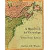 Matthew C. F. Wander A Handbook for Genealogy United States Edition (Tascabile)