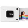 Kodak Macchina fotografica istantanea Mini shot combo 3 - Bianco Kodak Instant camera 76mm f/2.2 f/2.2 - refurbished