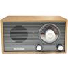 TECHNISAT Classic 205 Radio grigio/rovere dorato
