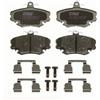 TRW GDB1634 Pastiglie Freno Set di 4 para Renault Clio Mio II (BB_, CB_) 1998-2016 Assale Anteriore e Altri Veicoli