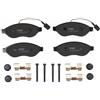 TRW GDB1681 Pastiglie Freno Set di 4 para Fiat Ducato Furgone (250_) 2006 - Assale anteriore e Altri Veicoli