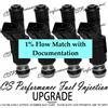 Bosch Iniettori Bosch 1% Flow Match III Upgrade 4 per Volvo 740 940 89-92 2.3L