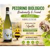 Cantina Orsogna Vola Volè Bee Pecorino Terre di Chieti con Ape del Biologico portachiavi della Biodiversità in vigna