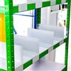 8Gnituhs 200 Pezzi 30 * 12 cm 1 mm separatore divisori per Ripiani Magazzino Pannello Isolante in PVC Etichetta per scaffali per armadietti per Abbigliamento da supermercato scaffale del Magazzino