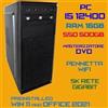 Intel COMPUTER PC FISSO CPU INTEL i5 Ram16GB SSD500GB Pennetta Wifi Win 11/Office2019