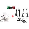 GIVI PARABREZZA COMPLETO DI KIT MONTAGGIO HONDA SH 125-150 ABS 2012-2016 GIVI