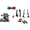 GIVI Cupolino fume' COMPLETO DI KIT MONTAGGIO HONDA SH 125-150 ABS 2012-2016 GIVI