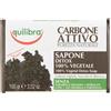 EQUILIBRA CARBONE ATTIVO SAPONE 5 % GLICERINA AD AZIONE IDRATANTE ADATTO A PELLI SENSIBILI 100 G
