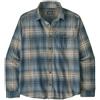 Patagonia Lightweight Fjord Flannel shirt, Melting ombre:summit blue