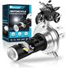 KaiDengZhe Lampadina H4 LED, 1 PZ HB2 9003 LED Lampadine per Fari con Mini Proiettore Len Risolve il Problema Dell'astigmatismo 30W 6000K 5000LM Plug Play Kit di Conversione H4 LED per Scooter Moto