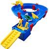 AquaPlay - AmphieSet - Circuito Acquatico da 88x50x13 cm, Modello Ideale per i Principianti, comprensivo di 1 Personaggio Wilma (Ippopotamo) e 1 Veicolo Anfibio, per Bambini dai 3 Anni in su