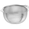 ZWILLING Table colino acciaio inox 18/10, Ø 24 cm, scolapasta con 2 manici, lavabile in lavastoviglie, argento