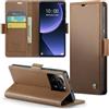 Phernykas Custodia a Libro Portafoglio per Xiaomi 13T/13T Pro, RFID | 3 Slot - Per Pendolarismo, Flip Cover Doppia Fibbia Magnetica, Pelle PU Anti-Macchia, Supporto, Lavoro, Telefono Libretto