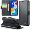 Phernykas Custodia a Libro Portafoglio per Redmi Note 11S/Redmi Note 12S | 3 Slot - Per Pendolarismo, Flip Cover Doppia Fibbia Laterale, Pelle PU Anti-Macchia, Supporto, Lavoro, Telefono Libretto